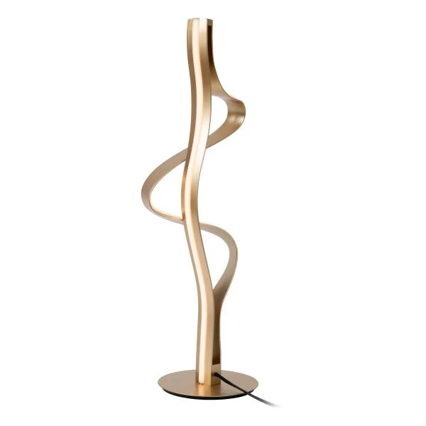 Lucide Premium LAMBADA - Lampe de table - LED Dim. - 1x19W 2700K - Or Mat / Laiton - détail 2